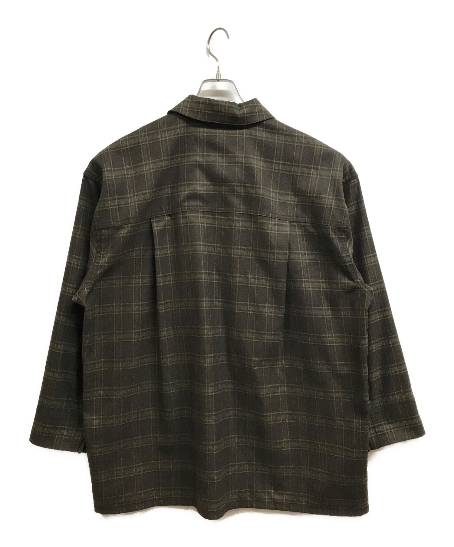 中古・古着通販】CLANE (クラネ) チェックポケットオーバーシャツ