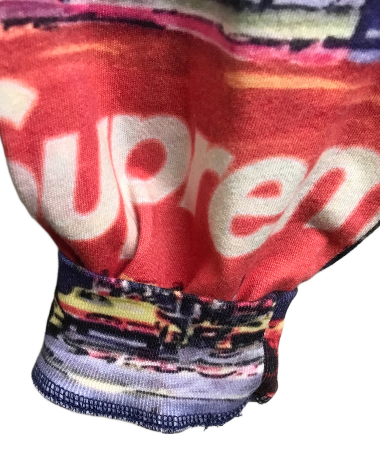 中古・古着通販】SUPREME (シュプリーム) Skyline Sequin L/S パープル 