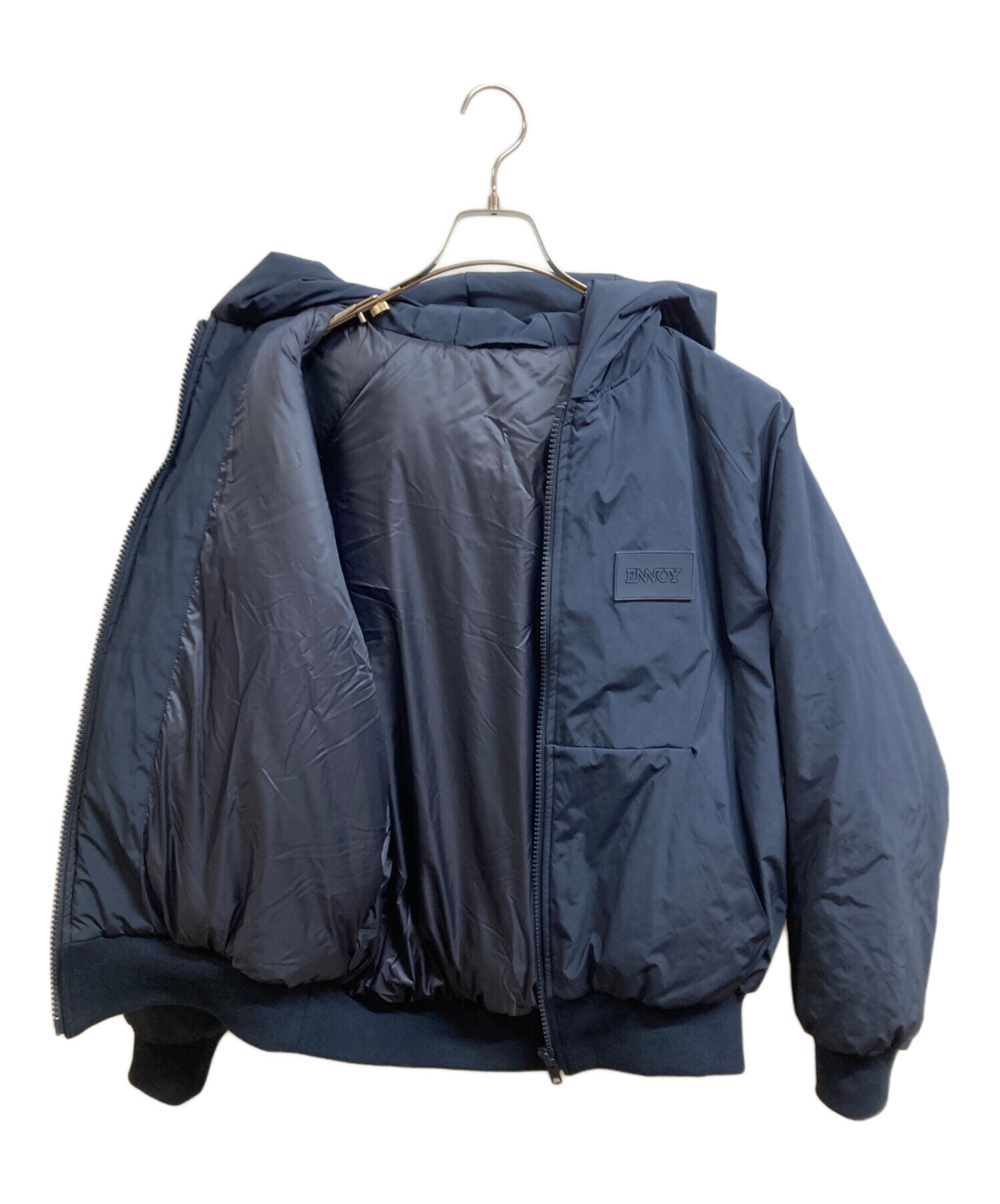 ennoy 中綿　ナイロンジャケット　古着 中古・古着通販】ENNOY (エンノイ) NYLON PADDED JACKET ライトグレー