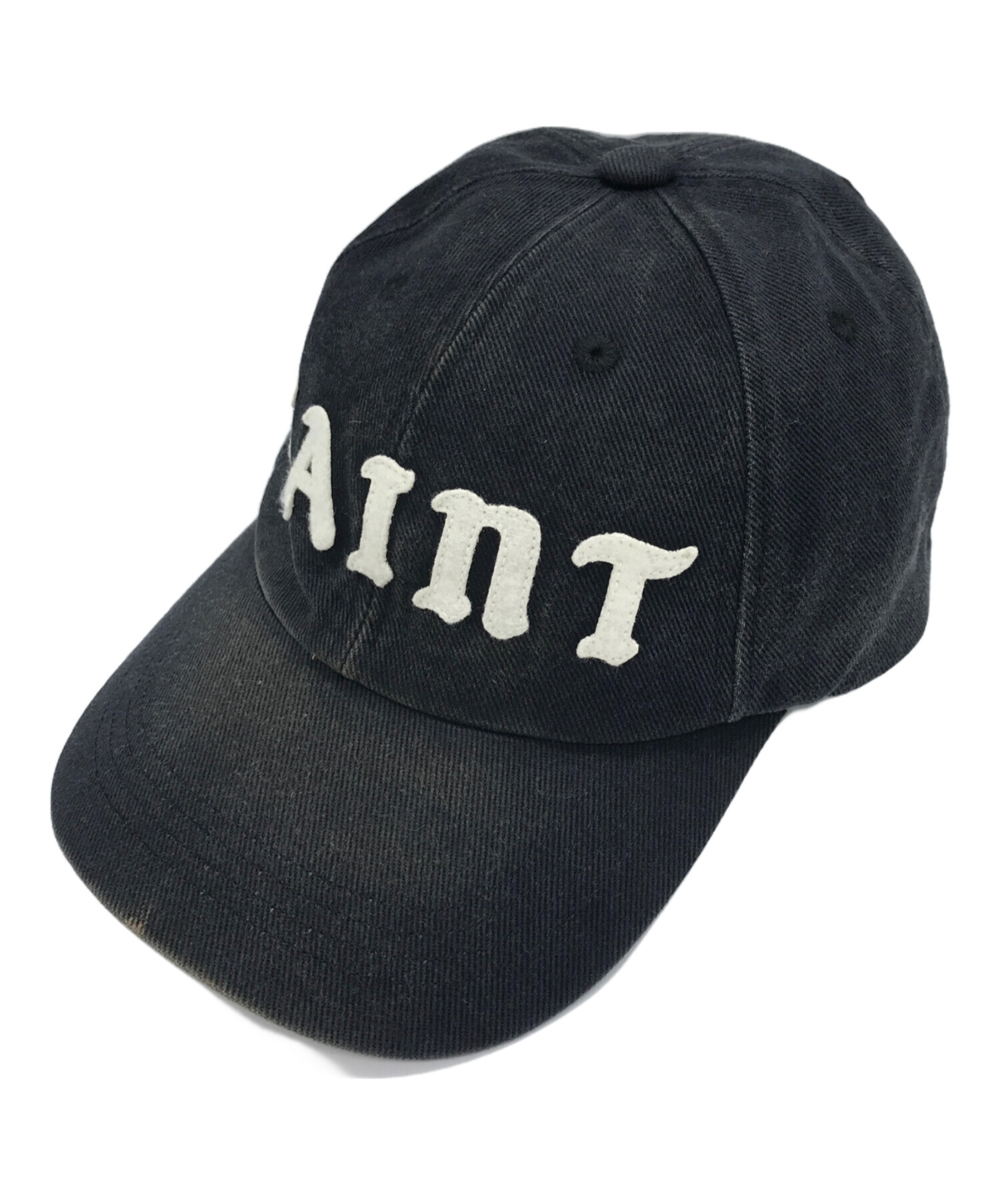 中古・古着通販】SAINT MICHAEL (セントマイケル) 6PANEL CAP ブラック