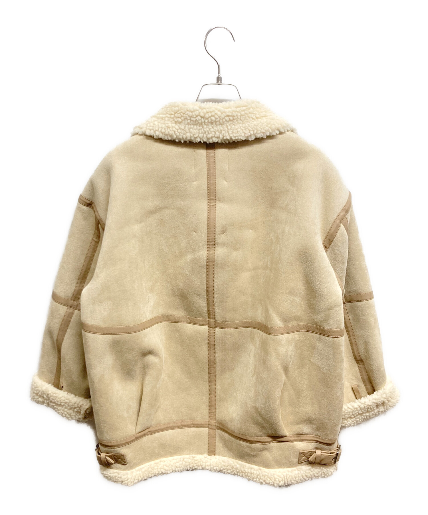 中古・古着通販】FURFUR (ファーファー) レザーライクボンバー