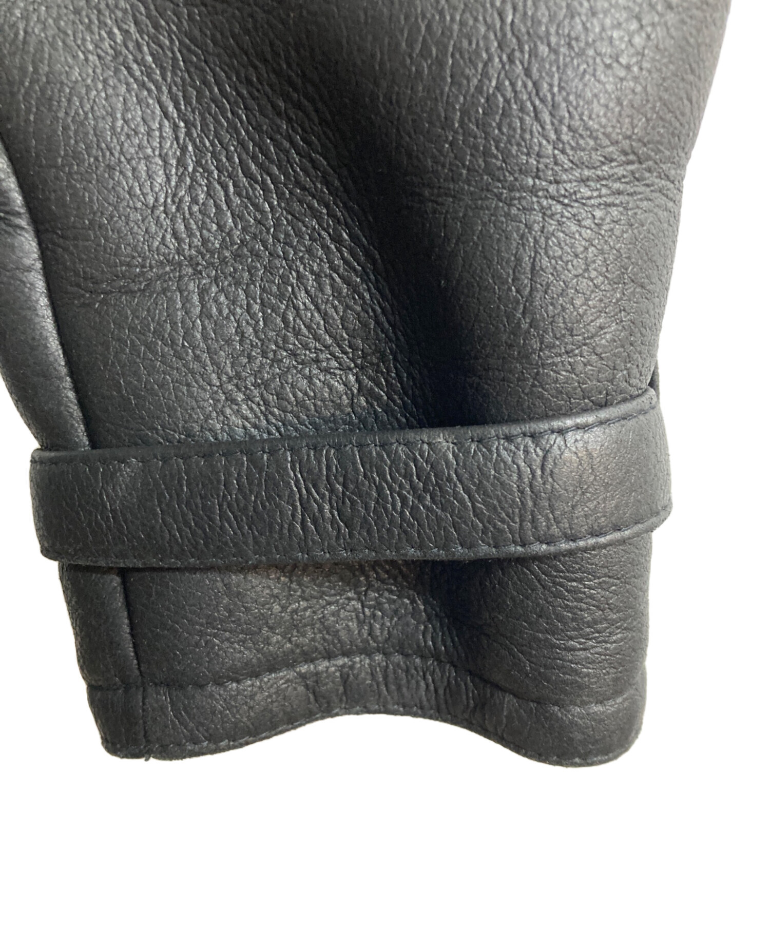 中古・古着通販】BAD THREADS (バッド・スレッズ) レザームートン