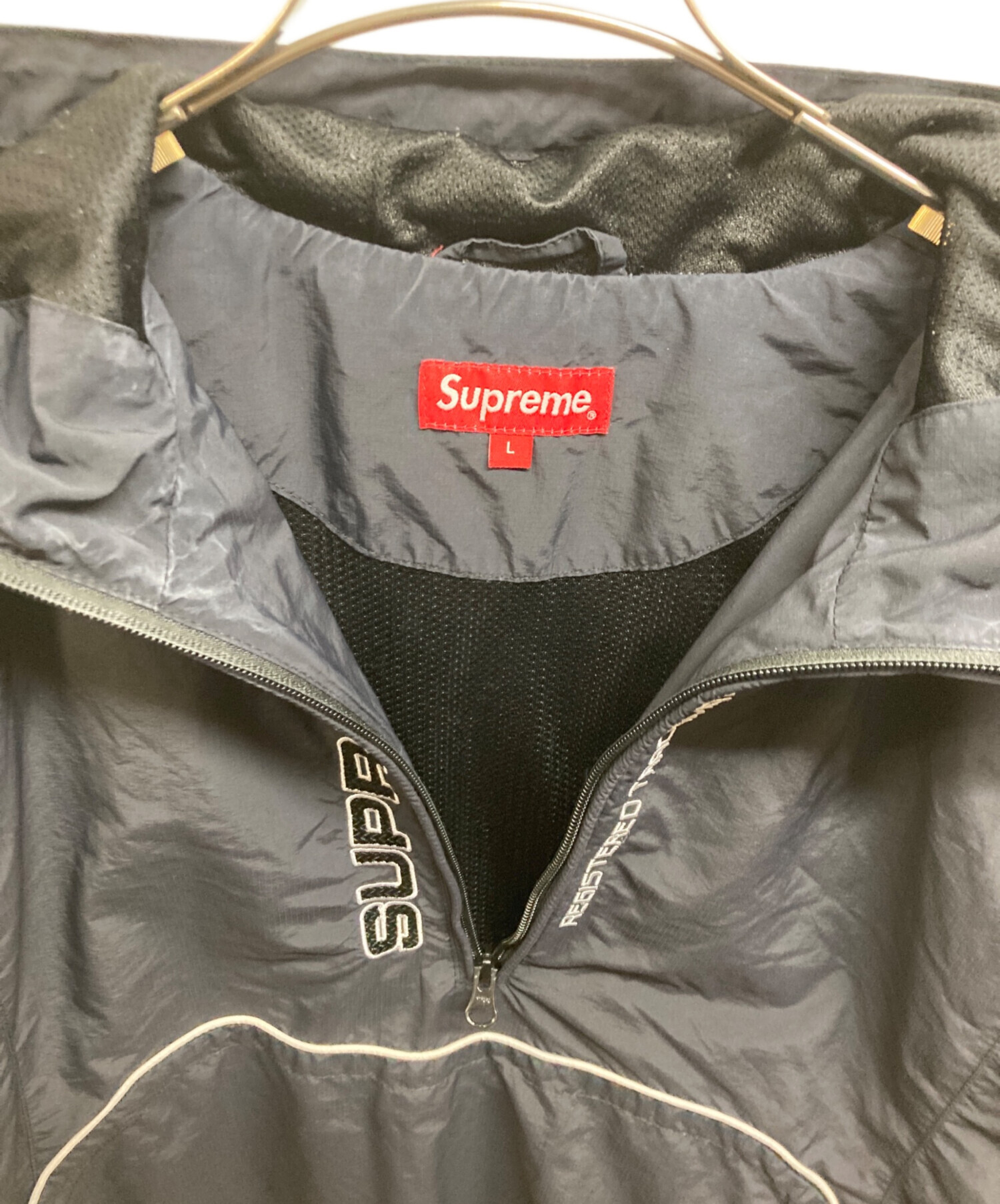 中古・古着通販】SUPREME (シュプリーム) Paneled Half Zip Pullover 