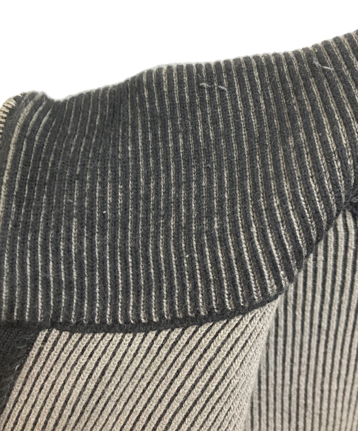 中古・古着通販】SUPREME (シュプリーム) 2-Tone Ribbed Zip Up 