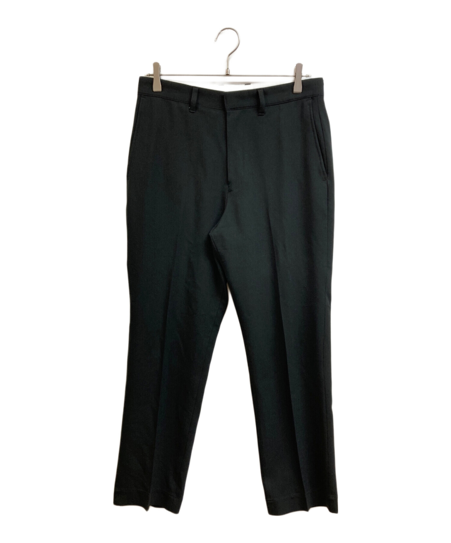 N.HOOLYWOOD / ストレートパンツ/38/ポリエステル/KHK/無地/9211-CP02-014 N.HOOLYWOOD◇ストレートパンツ/38/ポリエステル/KHK/無地/9211-CP02