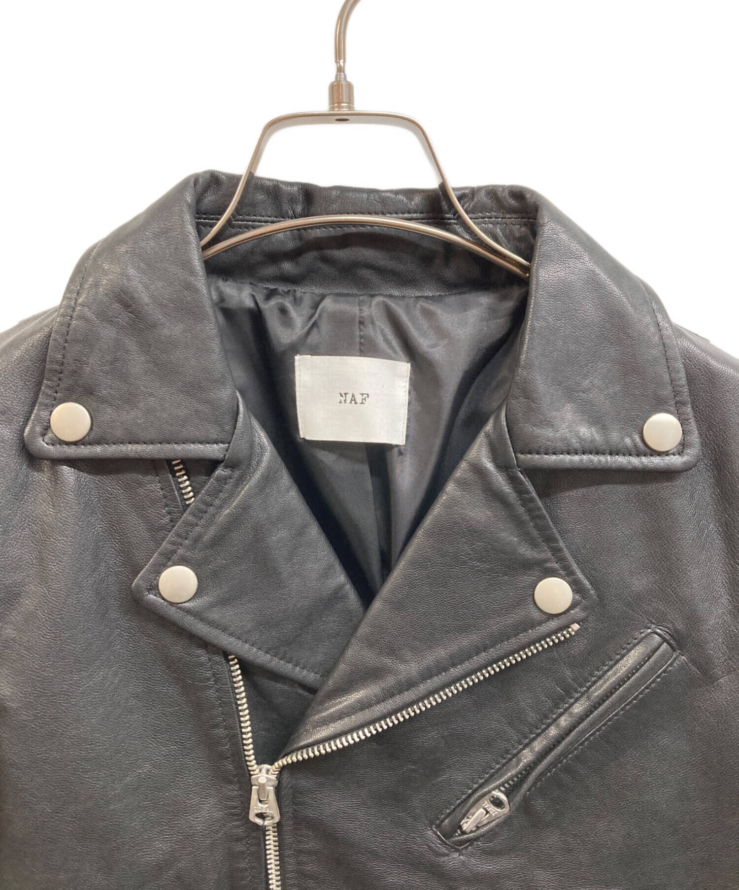 中古・古着通販】CANAL JEAN NAF (キャナルジーン ナフ) ラムレザー 