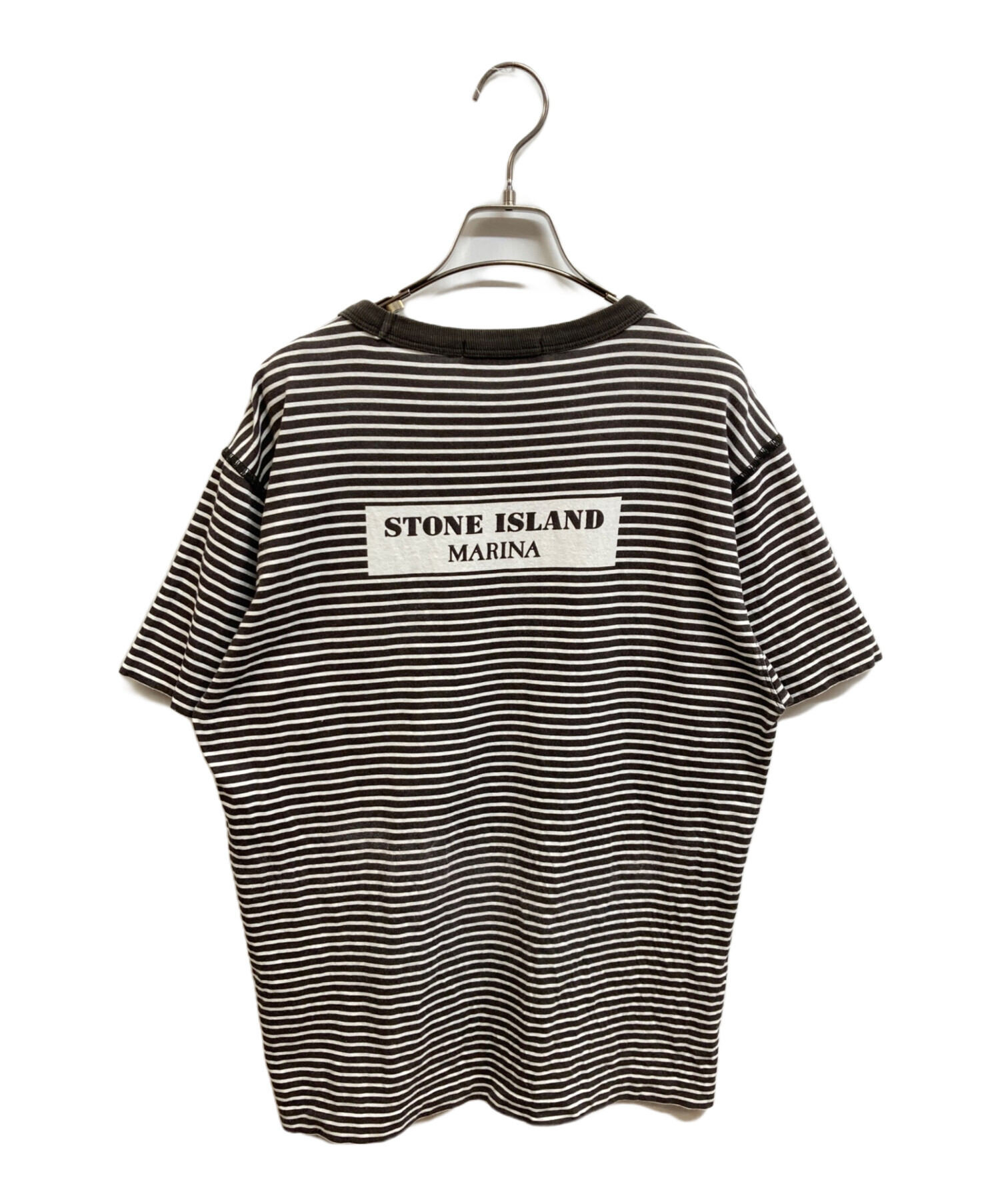 中古・古着通販】STONE ISLAND (ストーンアイランド) マリンボーダーT