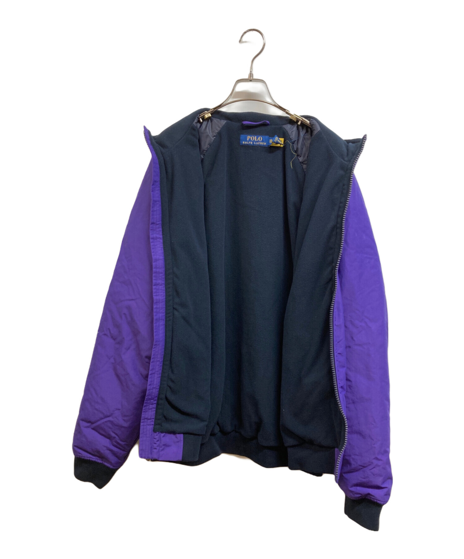 【新品タグ付】ポロラルフローレン　Mサイズ　ジャケット　シングル　紫　秋色　秋冬 中古・古着通販】POLO RALPH LAUREN (ポロ・ラルフローレン) NYLON