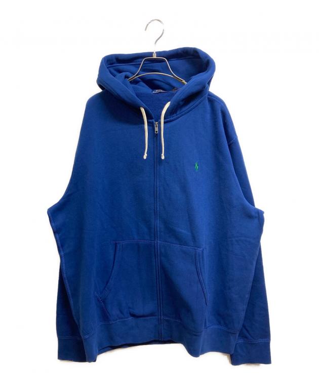 90s 古着　ポロ　ラルフローレン　青　フルジップパーカー　3XL 楽天市場】90s ポロ ラルフローレン 裏 サーマル フルジップ