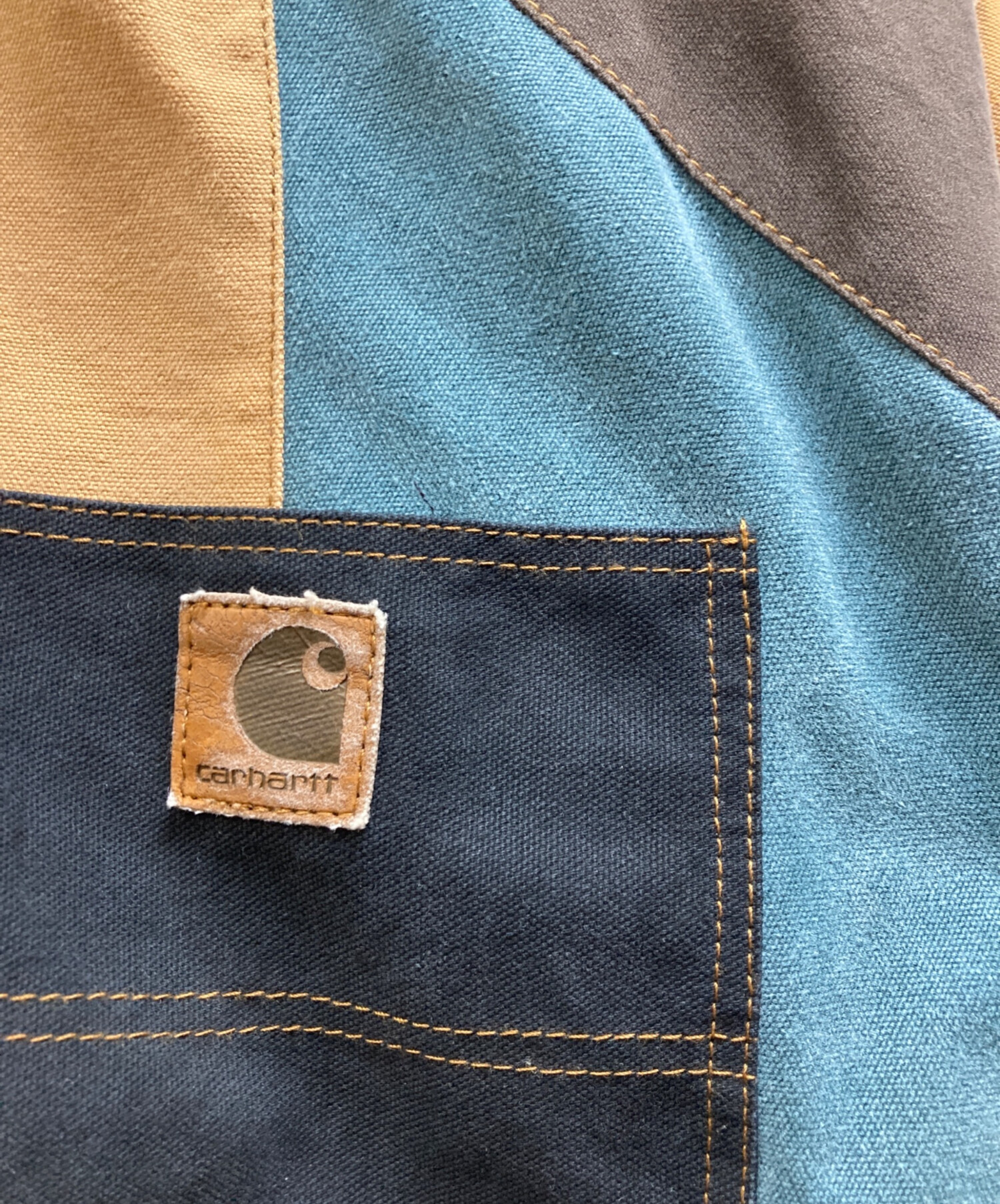 中古・古着通販】CarHartt (カーハート) パッチワークジャケット