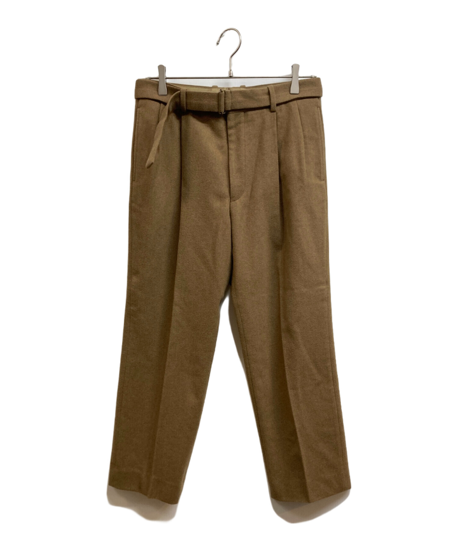 中古・古着通販】AURALEE (オーラリー) WOOL CASHMERE FLANNEL SLACKS