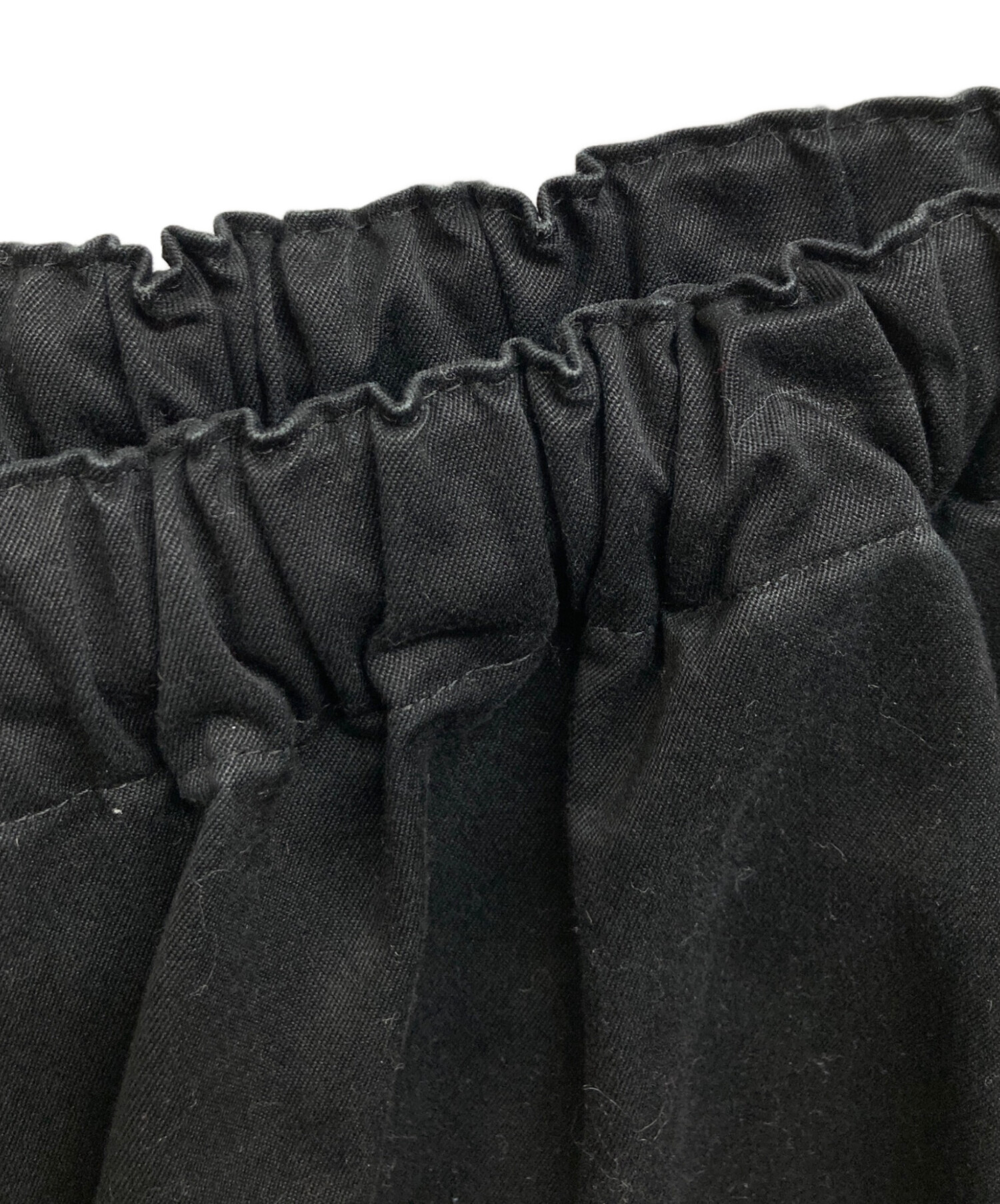 COMMEdesGARCONバルーンパンツ 濃紺（黒に近い）XS コムコム コムデギャルソンCOMME des GARCONS ウールギャバ