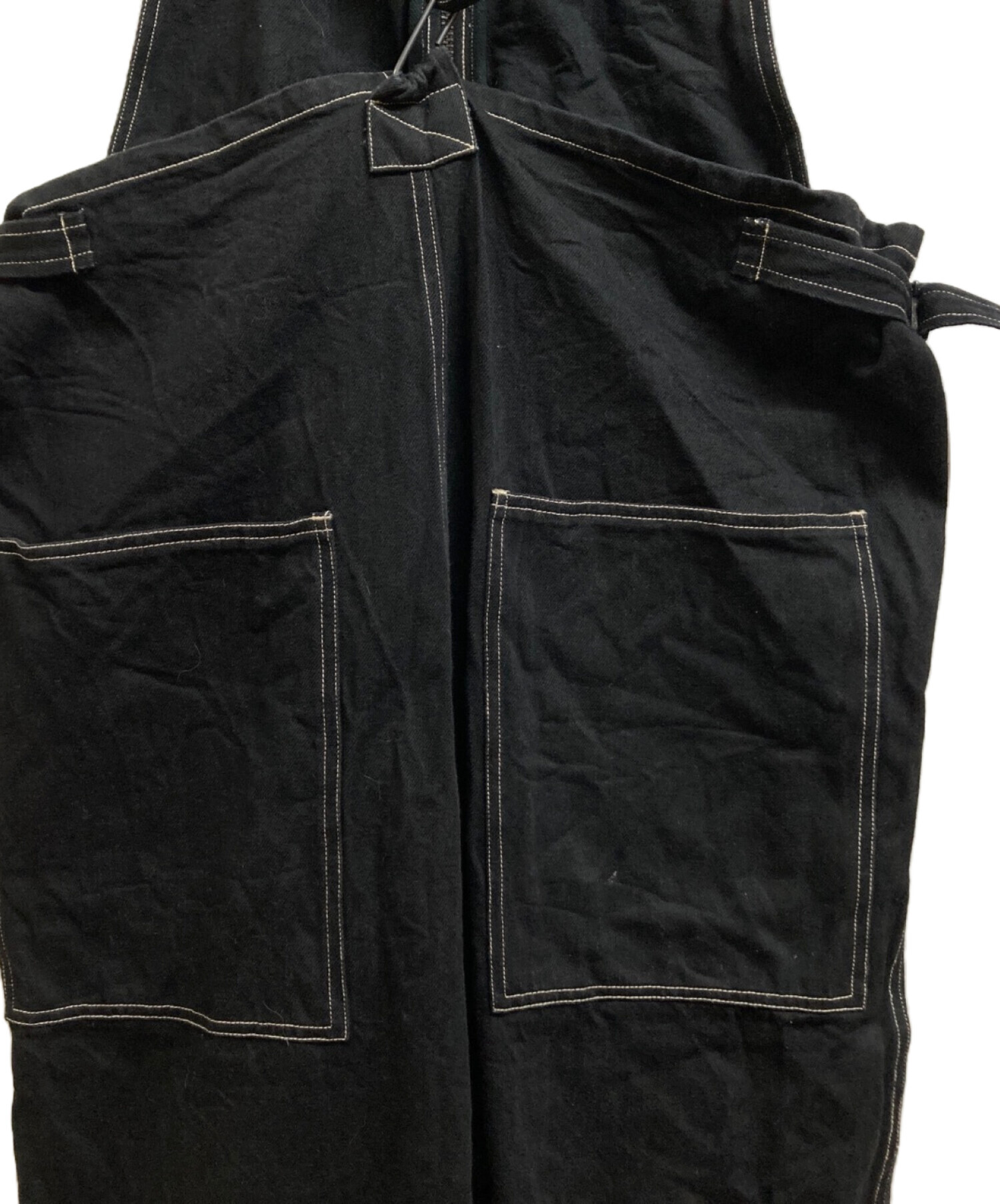 中古・古着通販】BLURHMS (ブラームス) オーバーオール ブラック