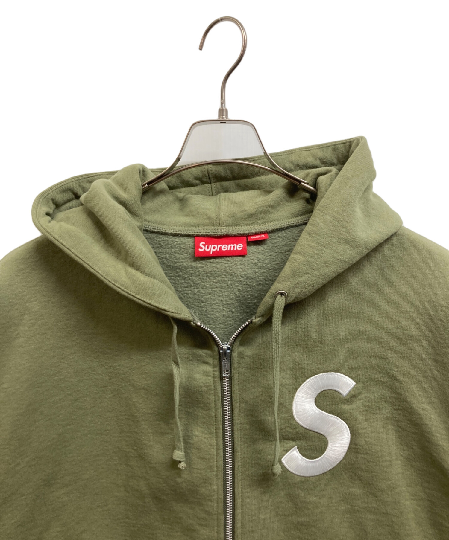 中古・古着通販】SUPREME (シュプリーム) S logo Zip Up Hooded
