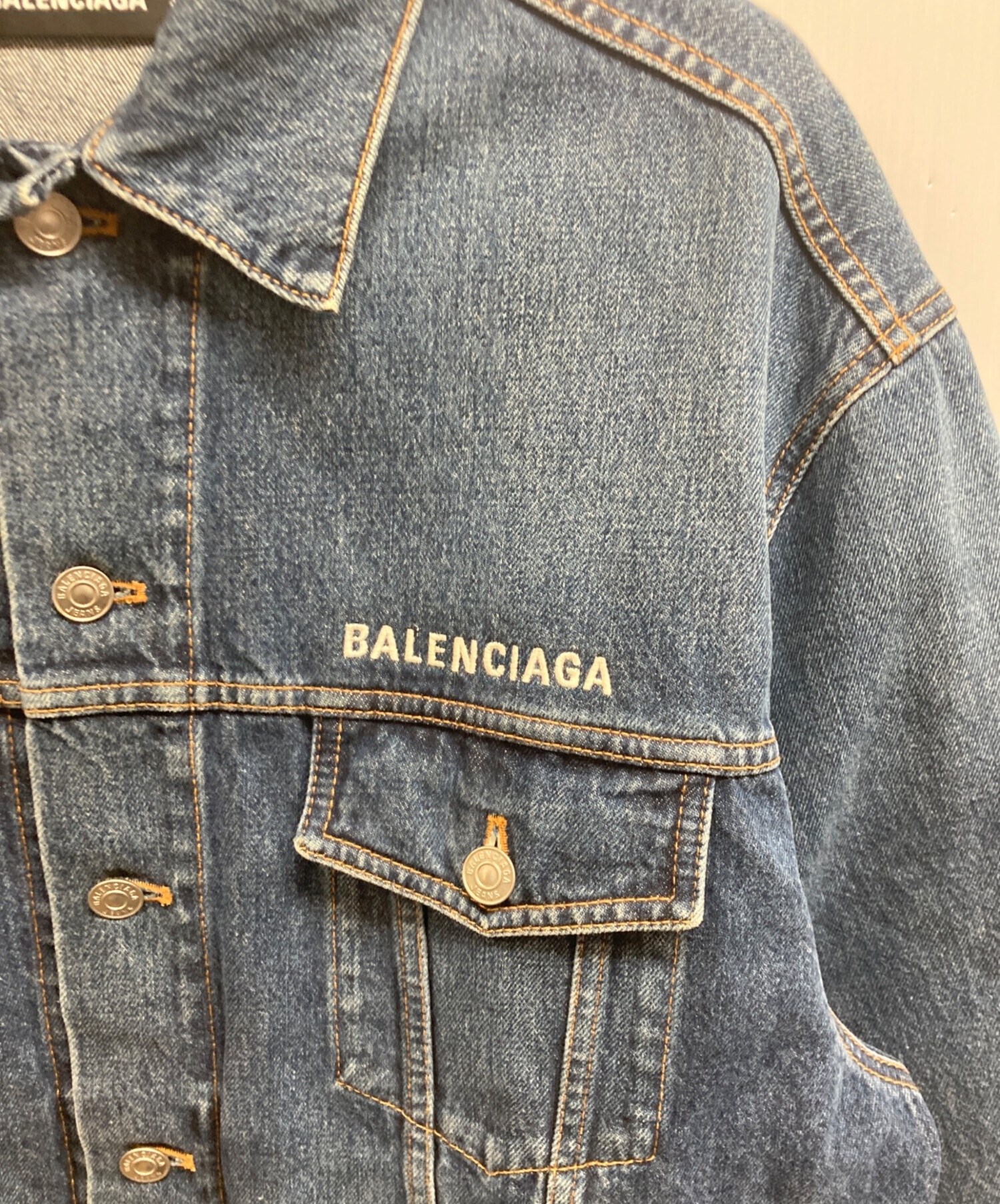 中古・古着通販】BALENCIAGA (バレンシアガ) バックロゴデニム