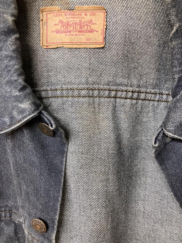 80s Levi's 先染め グレー デニムジャケット　46 90s Levi'sリーバイス 70503 先染め ブラック デニムジャケット 4
