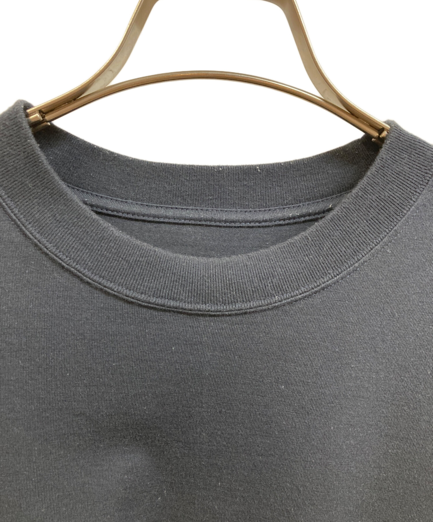 中古・古着通販】ENNOY (エンノイ) L S T-SHIRTS ネイビー サイズ:S 