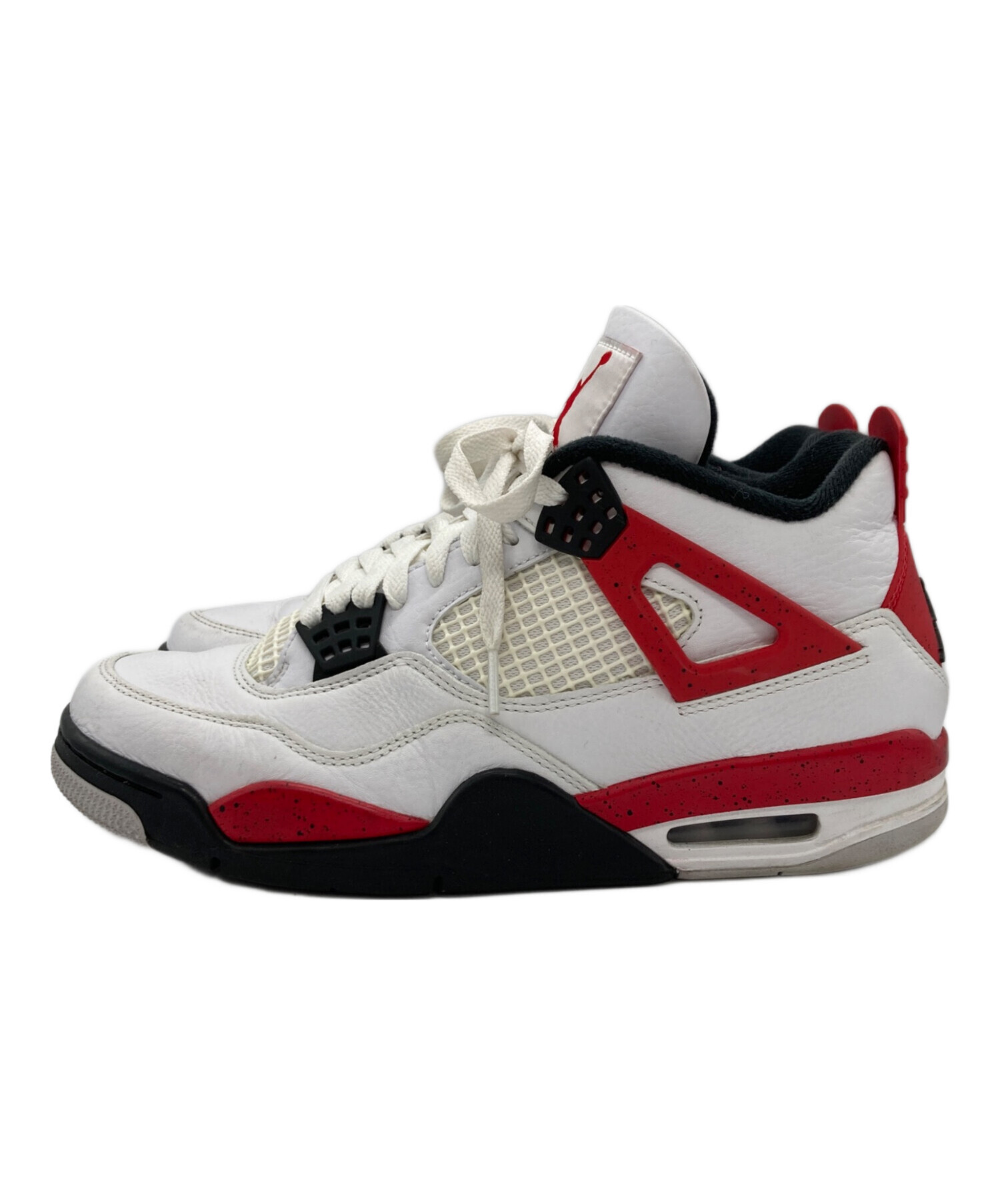 中古・古着通販】NIKE (ナイキ) AIR JORDAN 4 RETRO SE WHITE/FIRE RED 