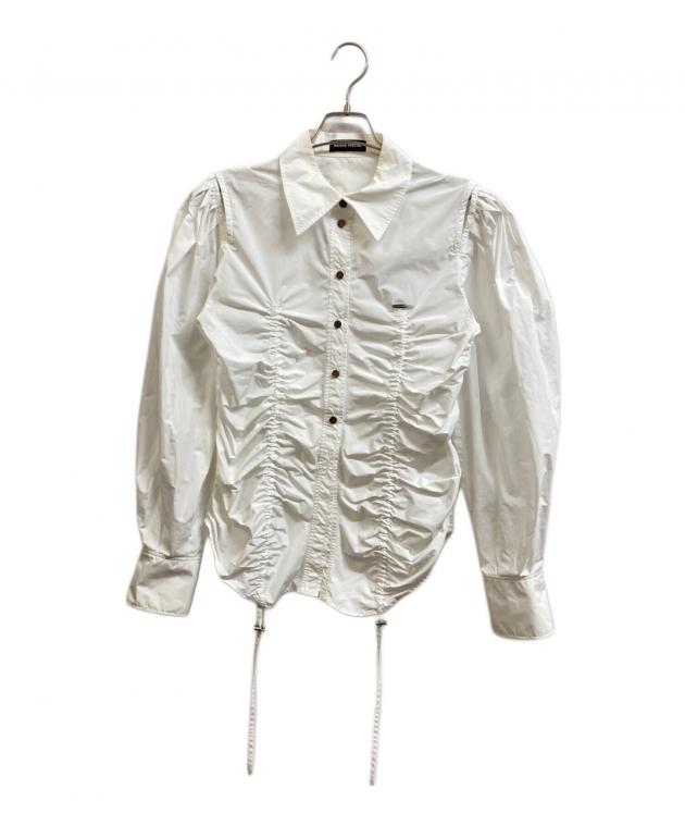 MAISON SPECIAL パフショルダー2WAYタフタシャツ ブラウス 美品 パフショルダー2WAYタフタシャツ MAISON SPECIAL パフショルダー2WAY