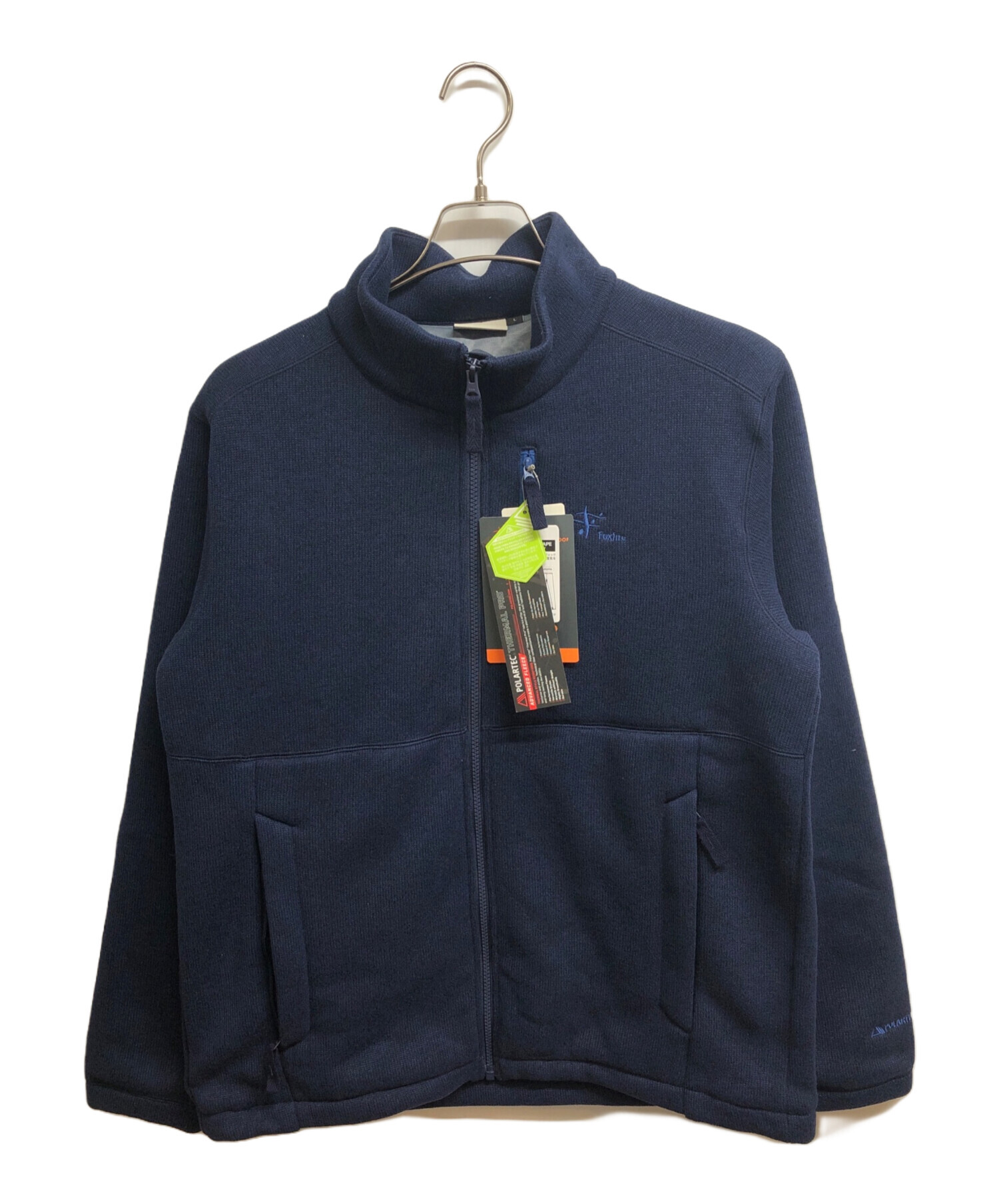 Foxfire フリースジャケット Lサイズ ネイビー Foxfire - 良品 Foxfire