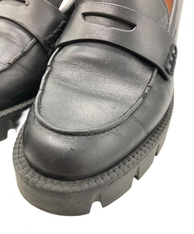 中古・古着通販】COACH (コーチ) ローファー ブラック サイズ:23