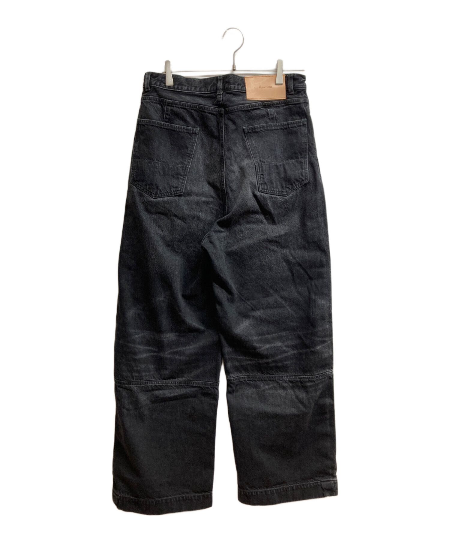 中古・古着通販】SUBLATIONS (サブレーションズ) WIDE SEAM DENIM 