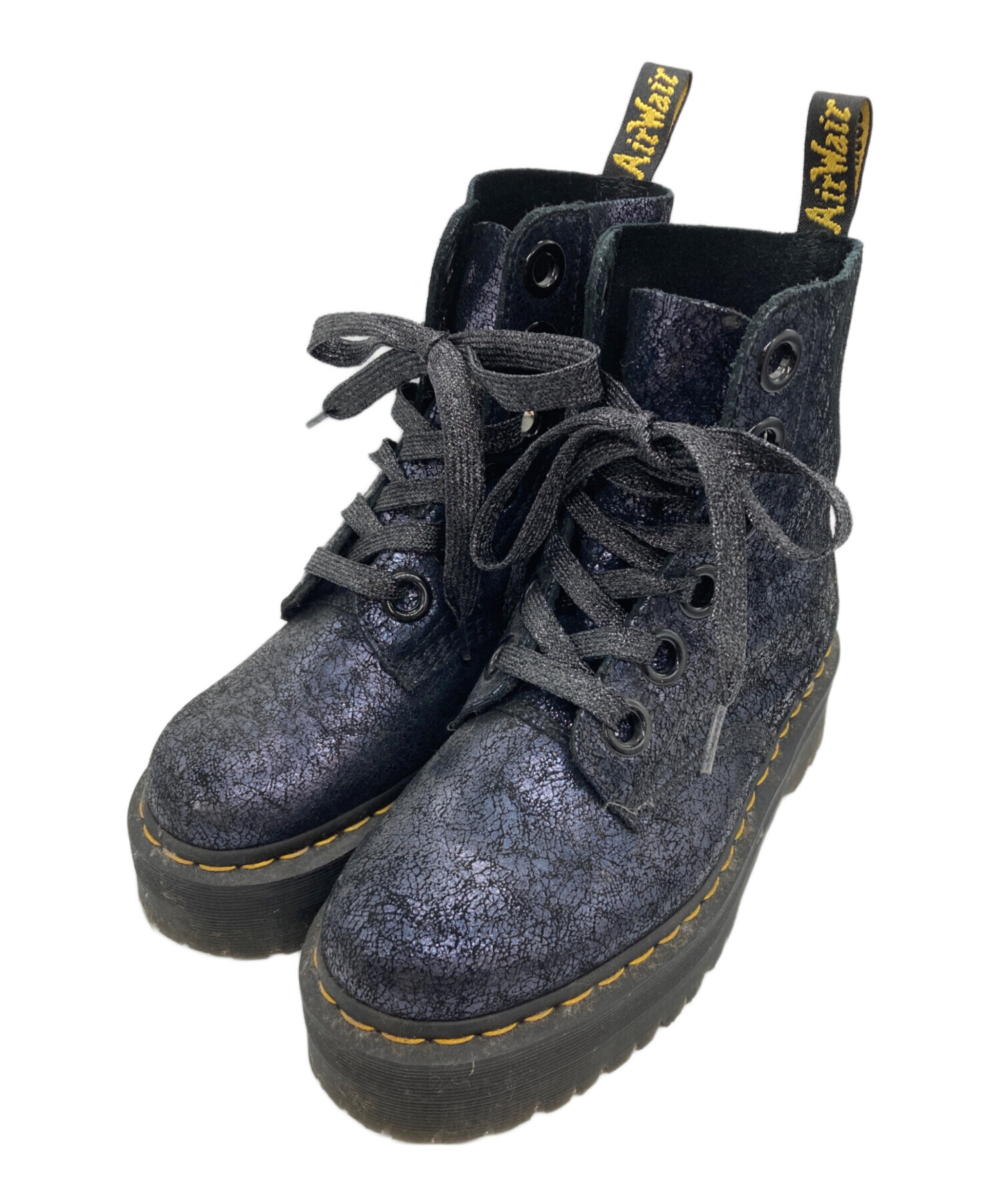 Dr.Martens / MOLLY/ブーツ/UK5/BLK 中古・古着通販】Dr.Martens (ドクターマーチン) MOLLY ブラック