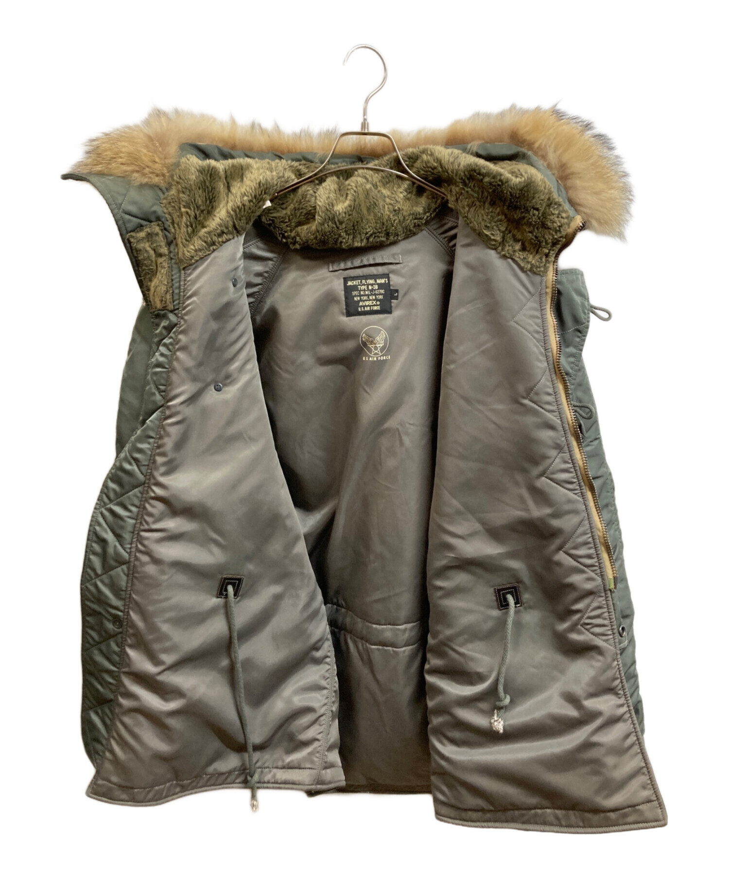 中古・古着通販】AVIREX (アヴィレックス) N-3Bフライトジャケット