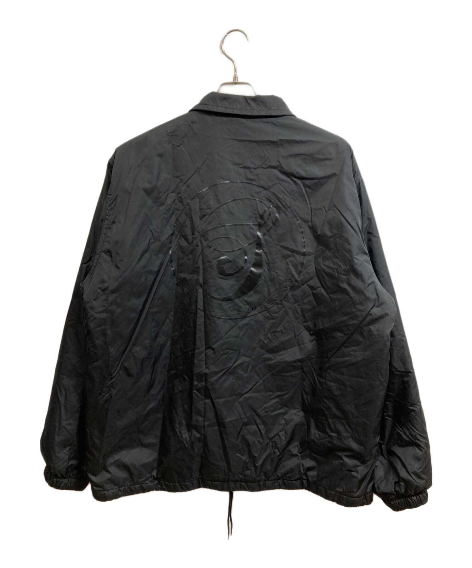 中古・古着通販】SEQUEL (シークエル) COACH JACKET ブラック サイズ  