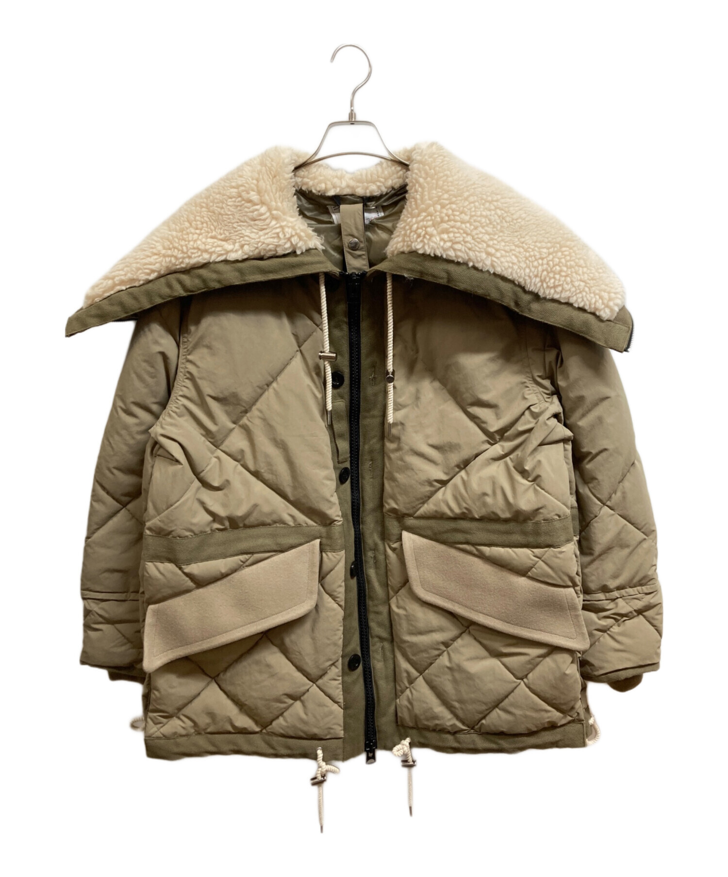 中古・古着通販】sacai (サカイ) Padded Blouson カーキ サイズ:2