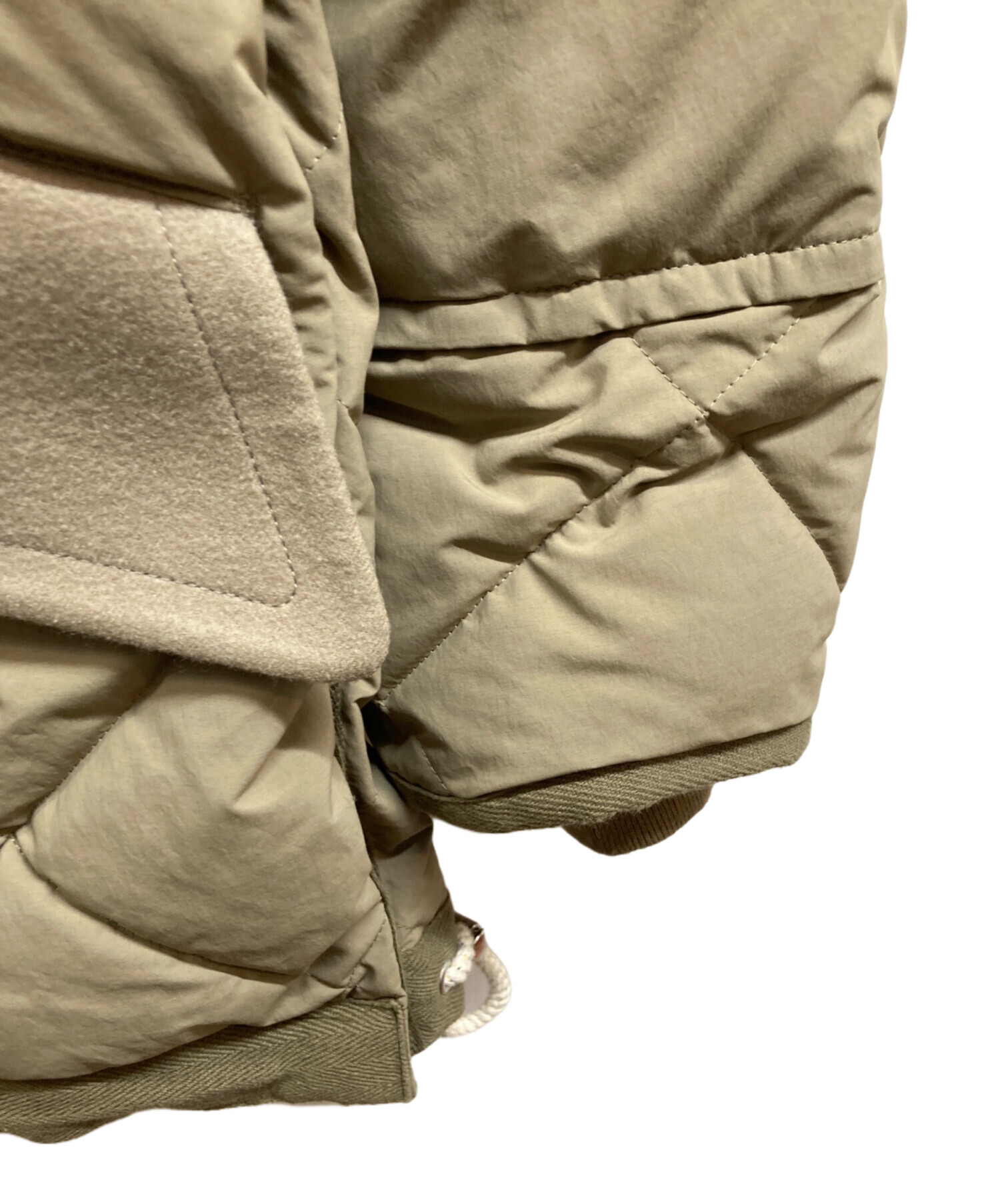 中古・古着通販】sacai (サカイ) Padded Blouson カーキ サイズ:2