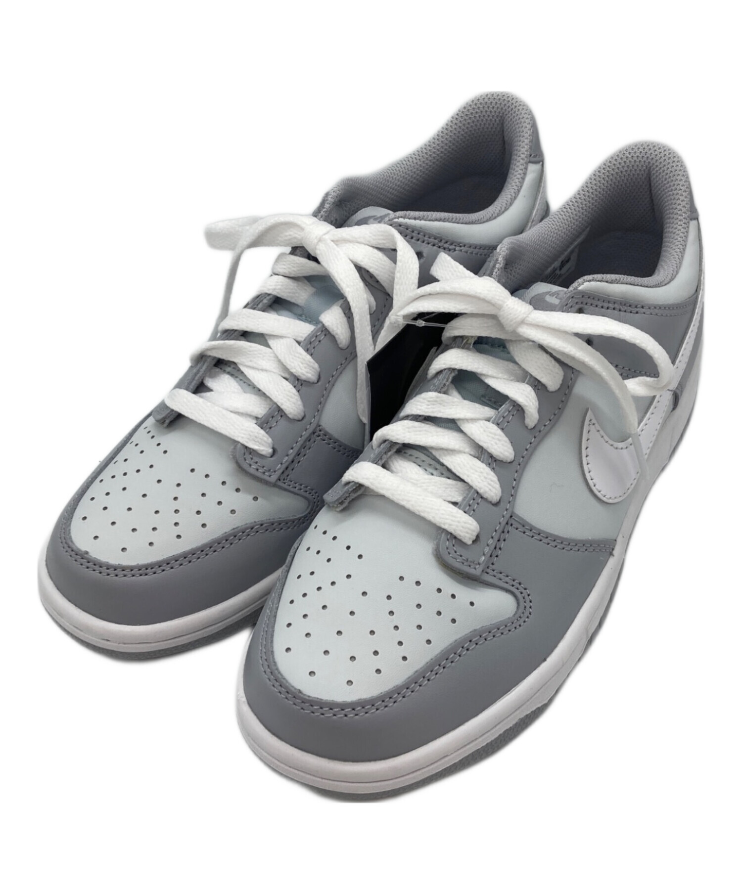 中古・古着通販】NIKE (ナイキ) ダンク LOW グレー サイズ:24.5 未使用 