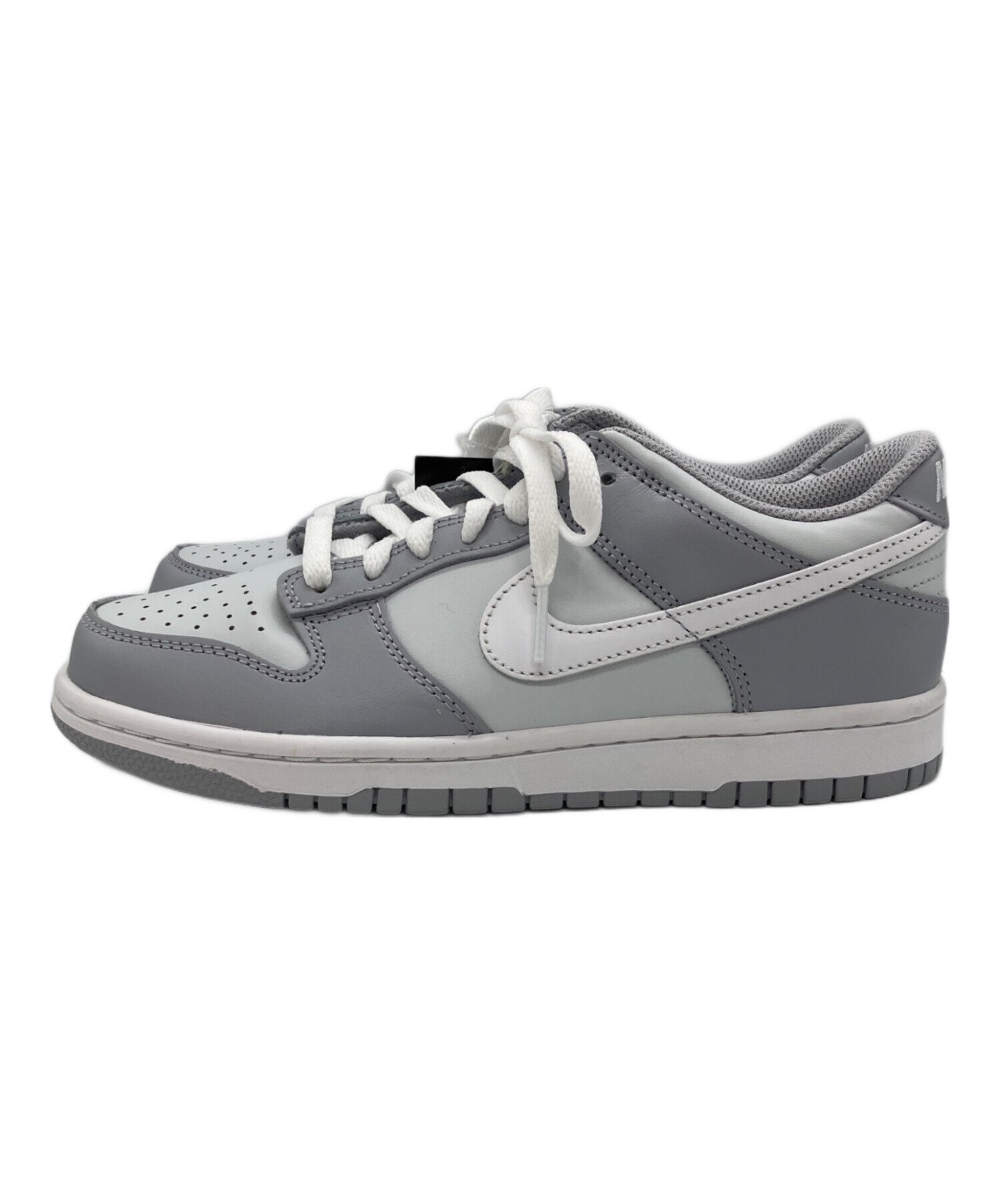 中古・古着通販】NIKE (ナイキ) ダンク LOW グレー サイズ:24.5 未使用 