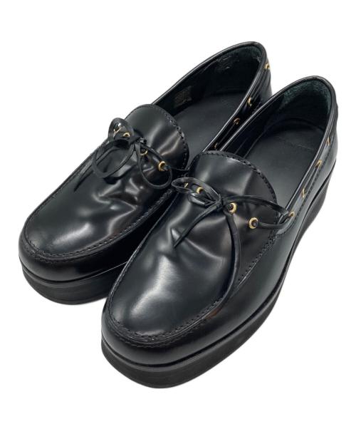 Stefan Cooke ステファンクック　42 黒 レザー ローファー 27～28cm ファッション Stefan Cooke ステファンクック 42 黒