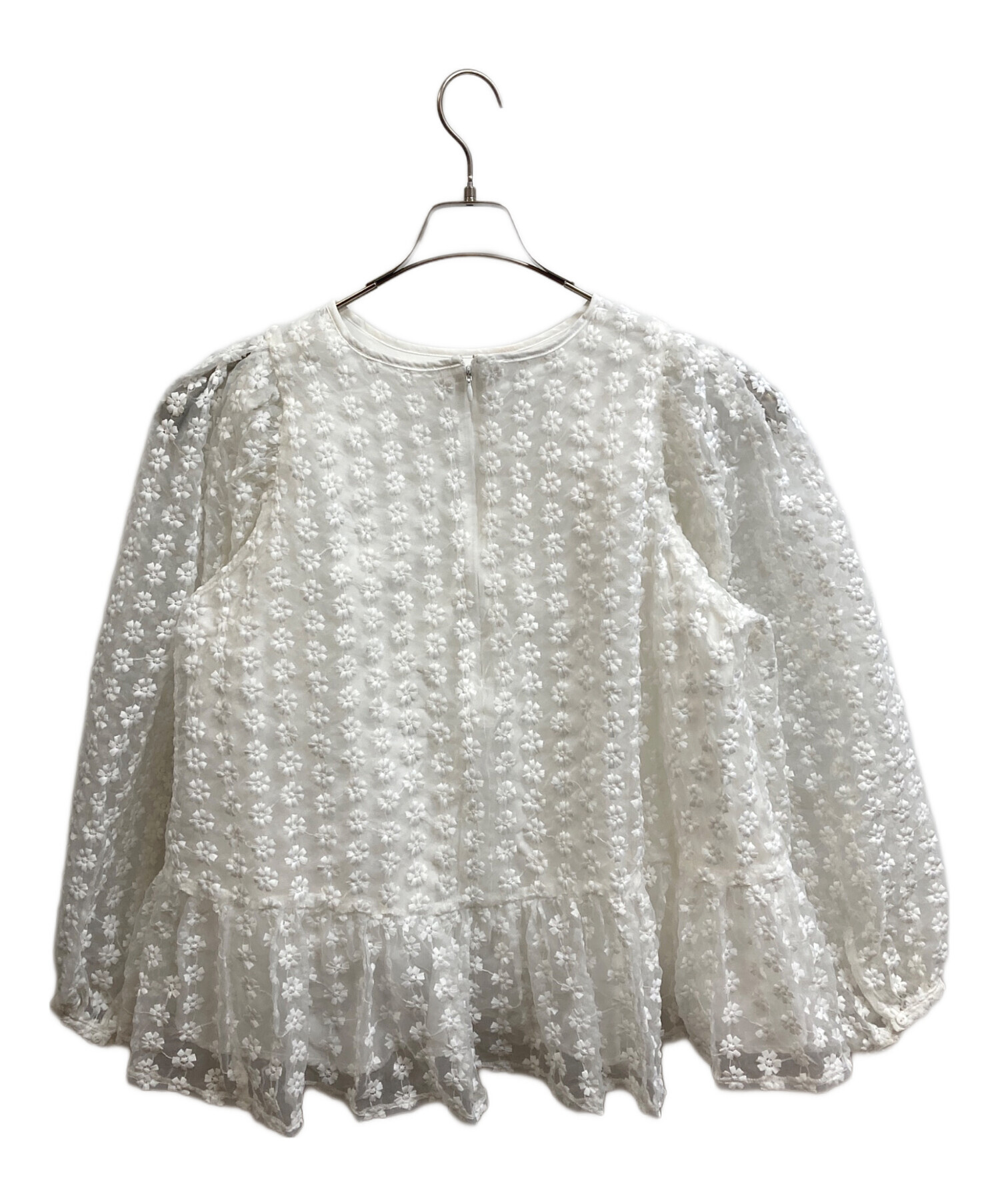 unminou アンミヌ フラワーレースカラーブラウス 完売品 unminou