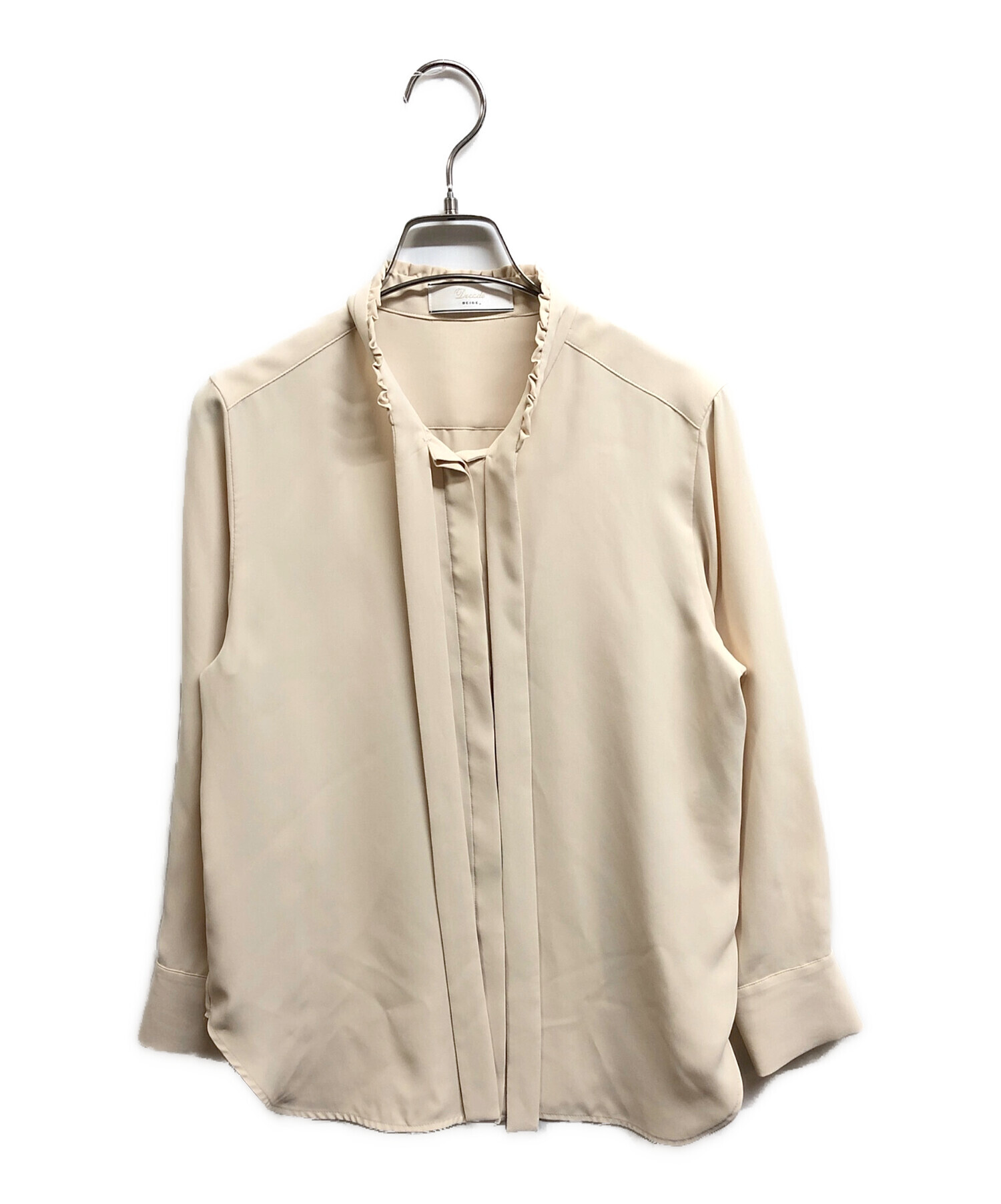中古・古着通販】BEIGE (ベイジ) EVAブラウス ベージュ サイズ:32