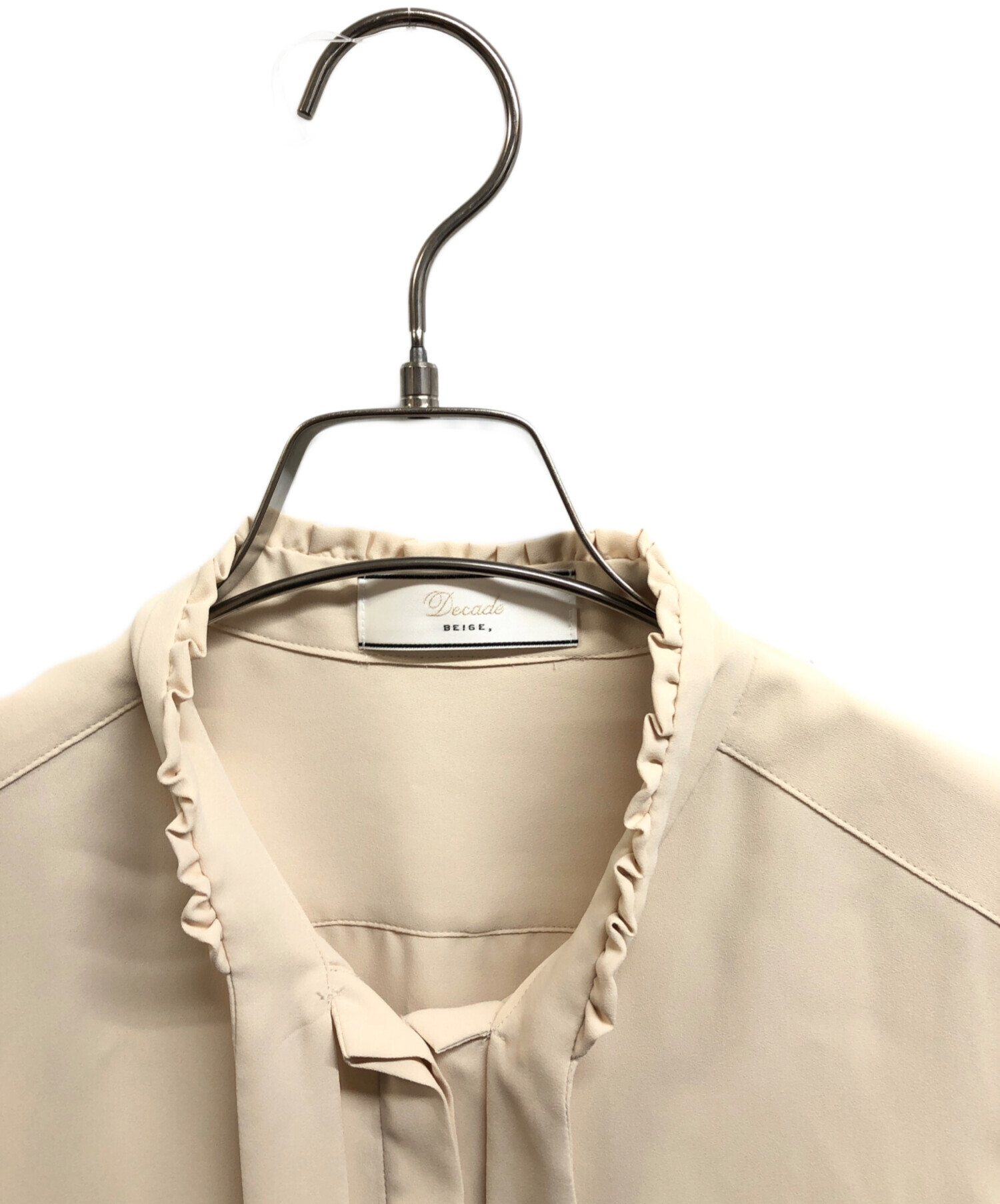 中古・古着通販】BEIGE (ベイジ) EVAブラウス ベージュ サイズ:32 