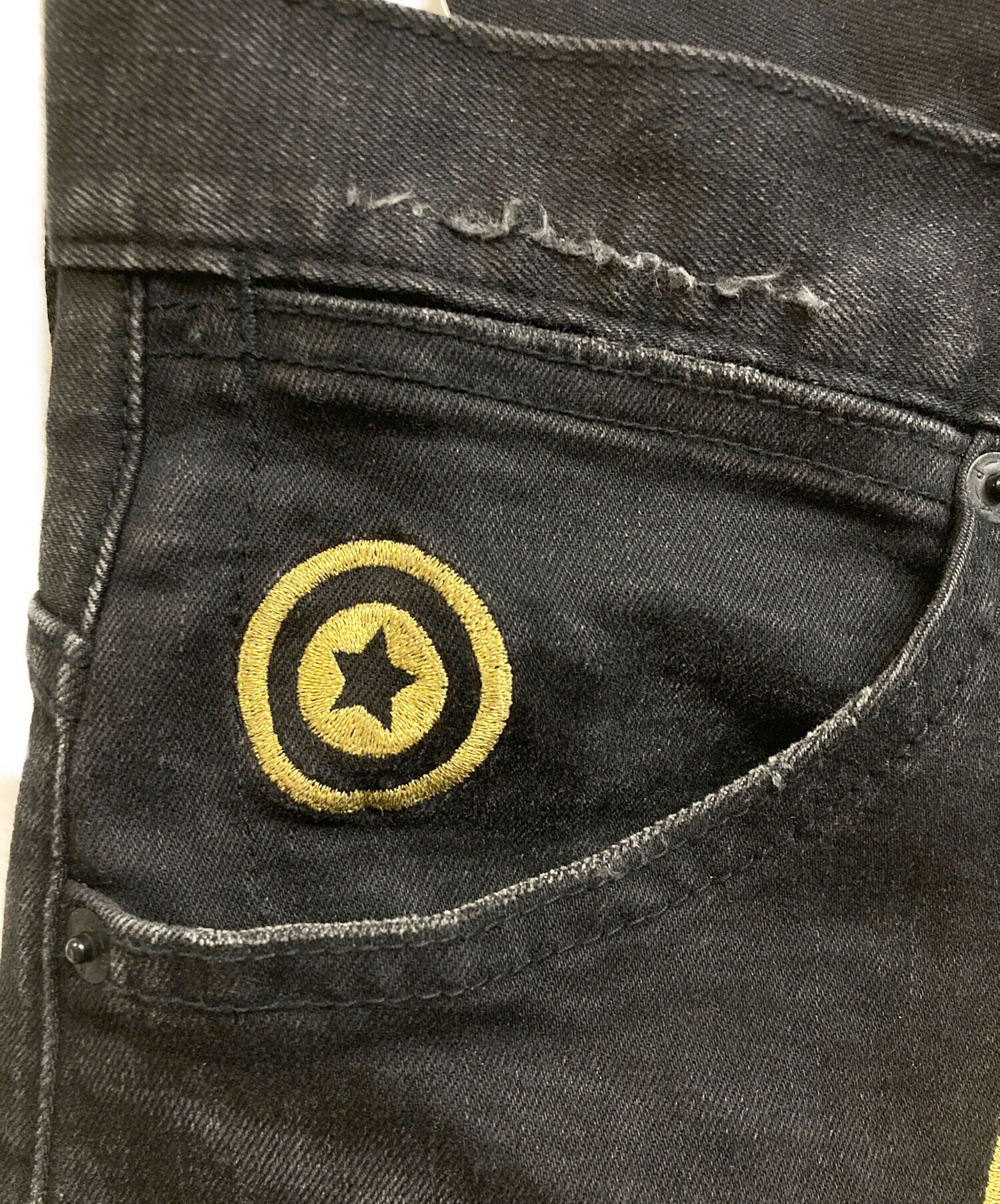 A BATHING APE ダメージデニム