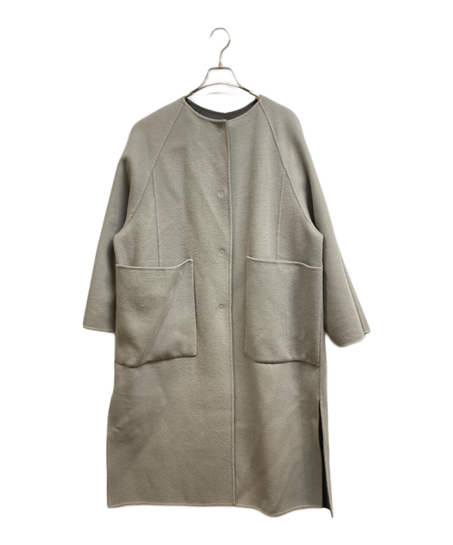 ADORE アドーア コート（その他） レディース 【古着】【中古】 中古・古着通販】ADORE (アドーア) カシミヤ混ウール 2TONEリバー