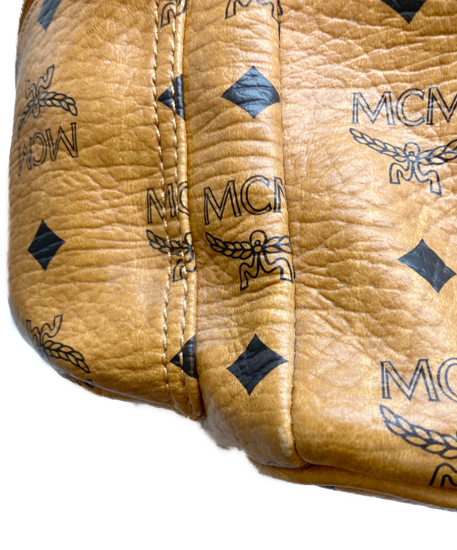 中古・古着通販】MCM (エムシーエム) ヴィセトスバックパック キャメル