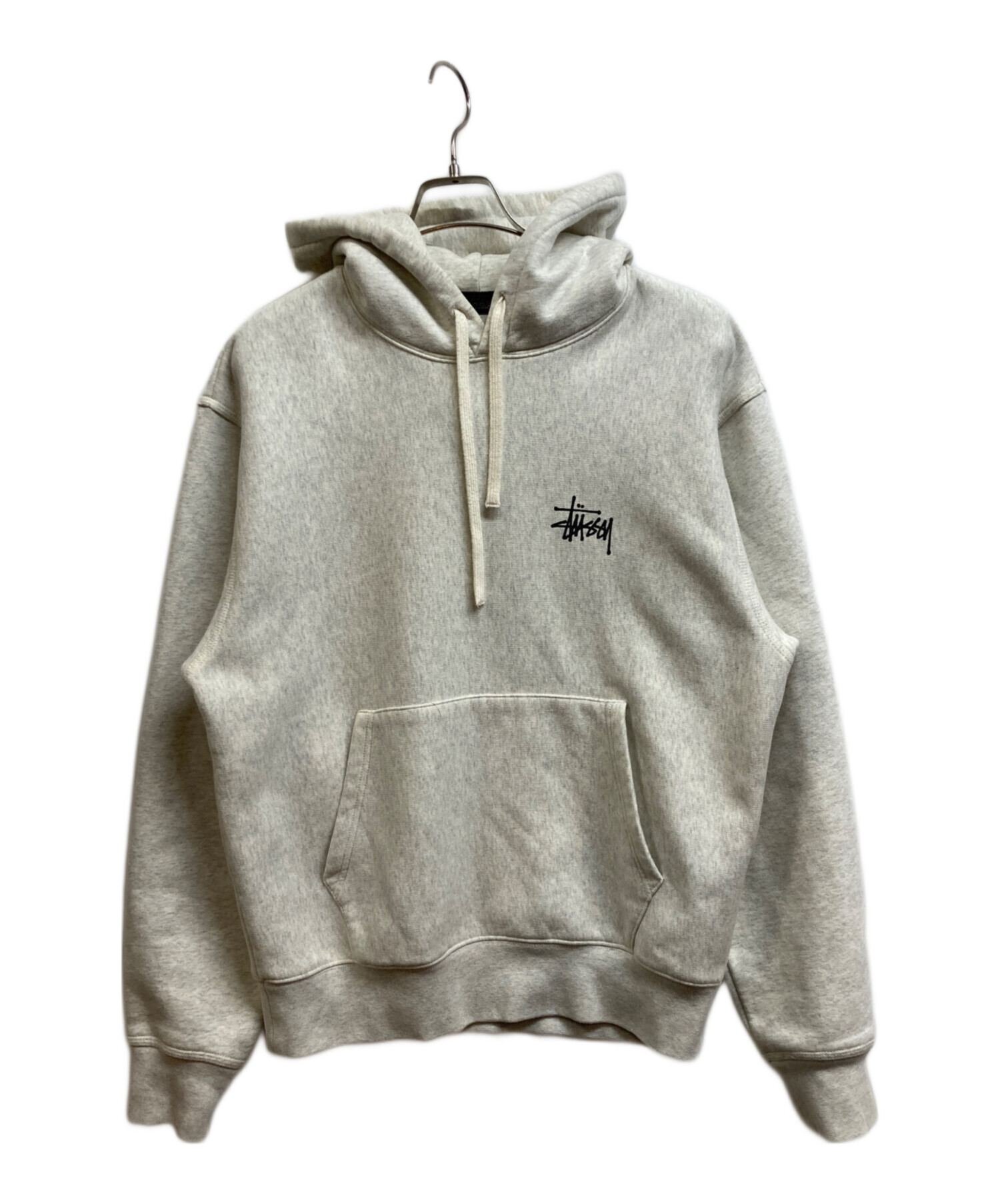 人気の激安販壳 Stussy Mサイズ グレー プルオーバーパーカー フード 