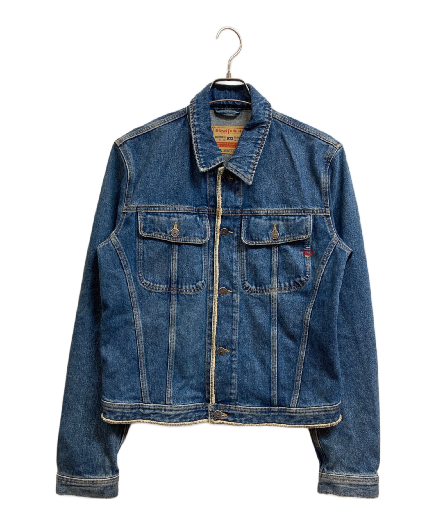 中古・古着通販】DIESEL (ディーゼル) デニムジャケット ブルー サイズ 