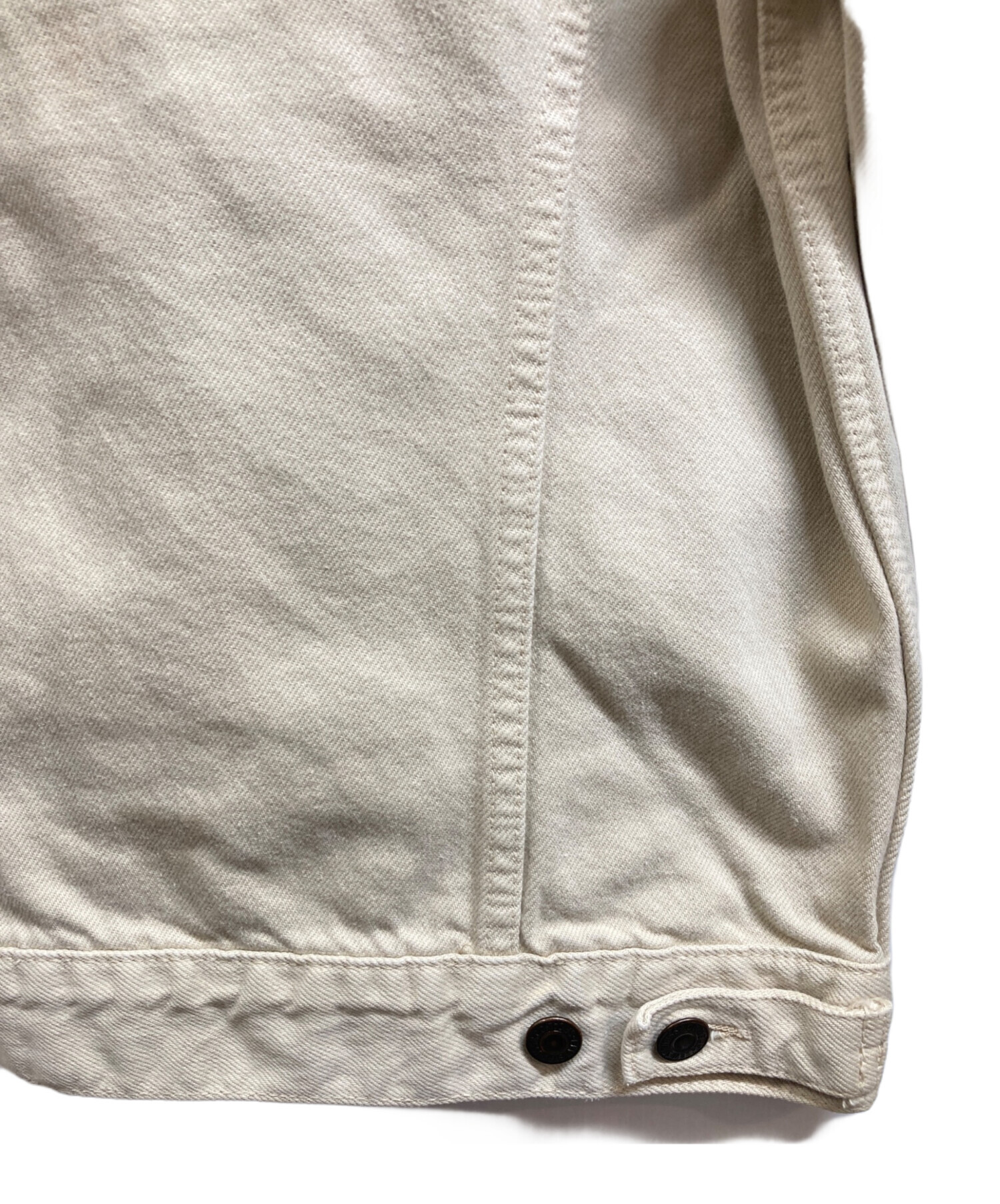中古・古着通販】LEVI'S (リーバイス) 90'sデニムジャケット ベージュ