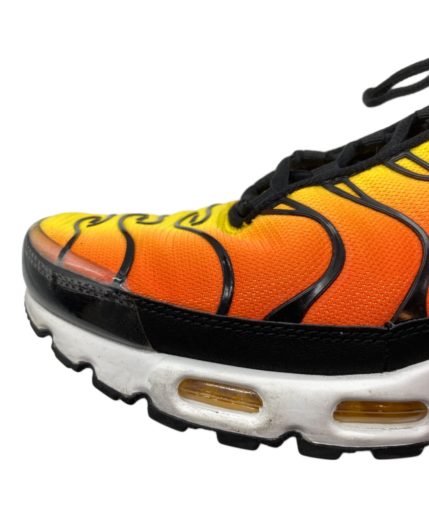 中古・古着通販】NIKE (ナイキ) AIR VAPORMAX PLUS オレンジ サイズ 