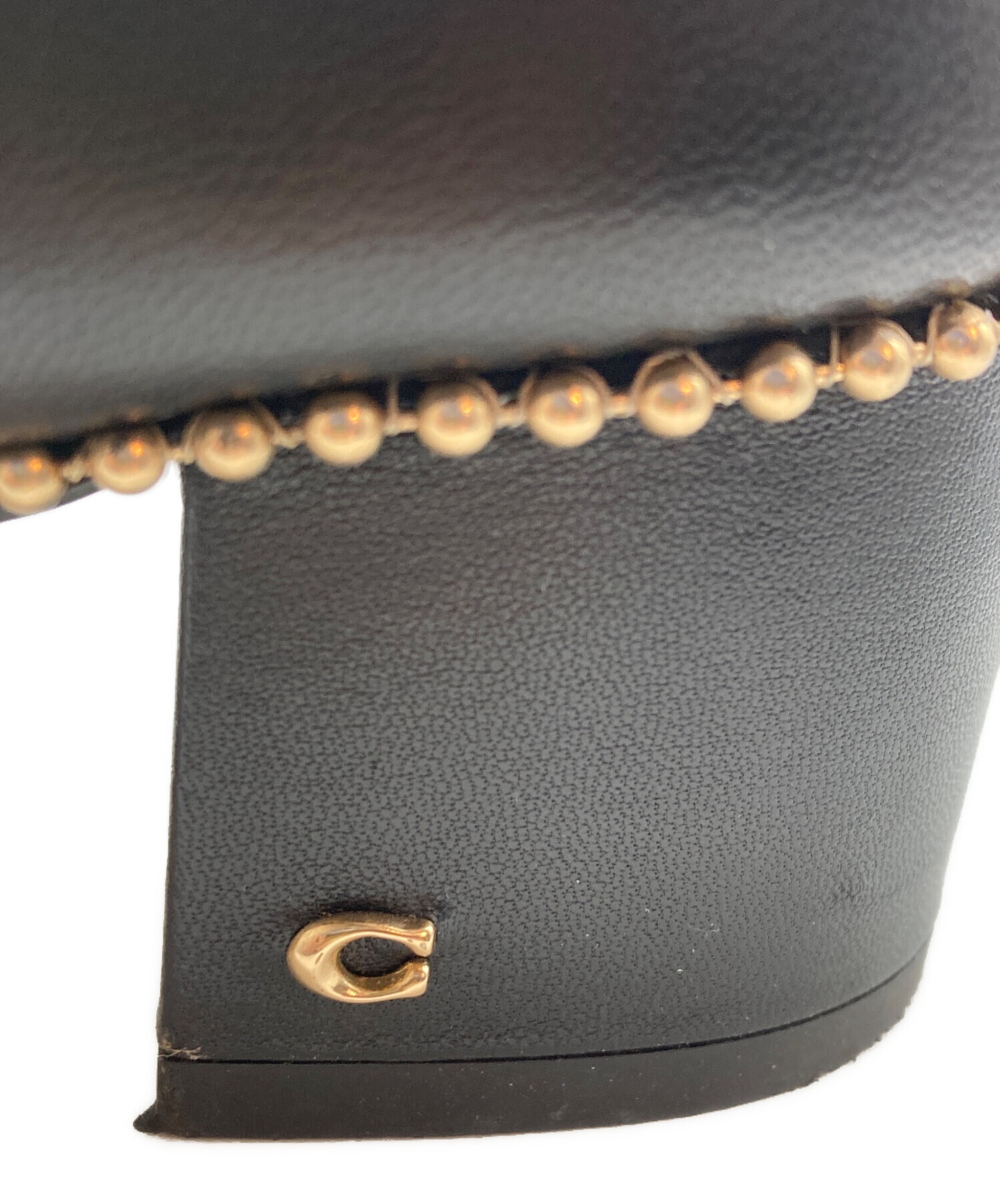 中古・古着通販】COACH (コーチ) ポインテッドトゥ チャンキーヒール