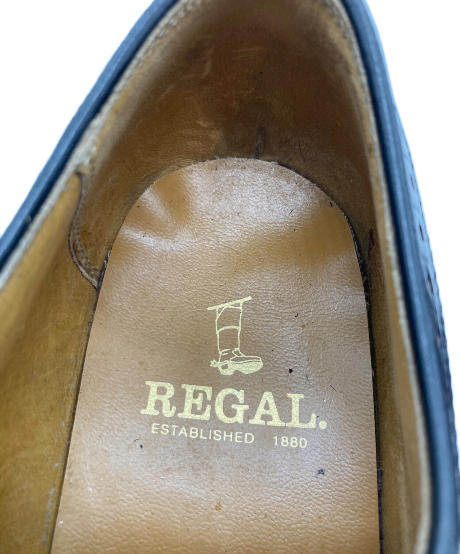 中古・古着通販】REGAL (リーガル) ウィングチップシューズ ブラウン 