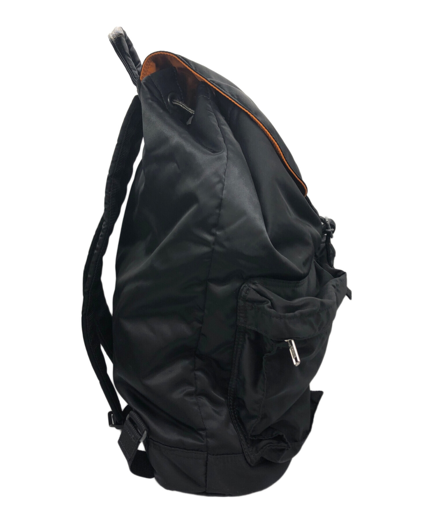 中古・古着通販】PORTER (ポーター) ナイロンリュック ブラック 