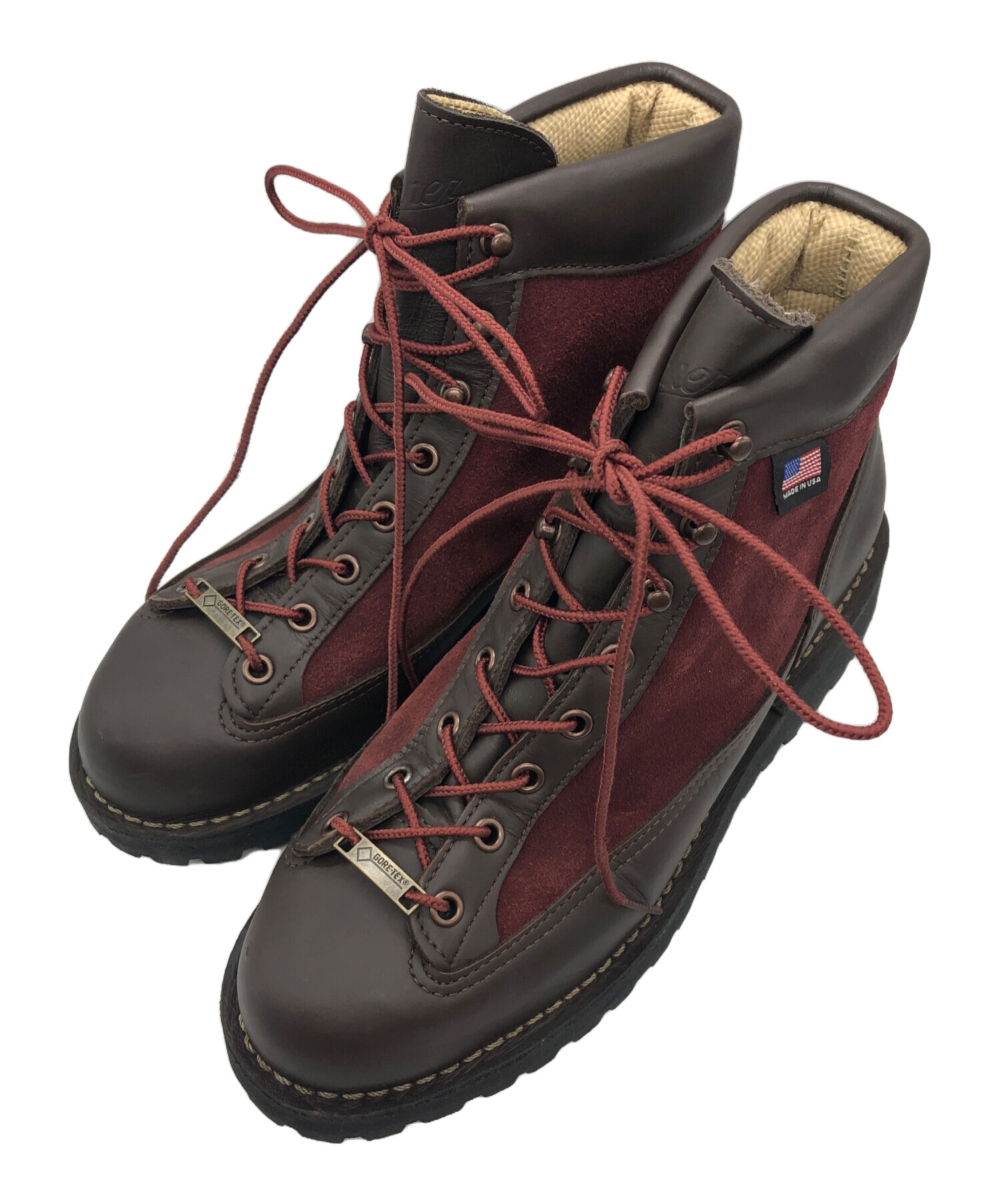 ダナー 33803 エクスプローラー US8.5EE バーガンディー USA 中古・古着通販】Danner (ダナー) EXPLORER バーガンディー サイズ:US8