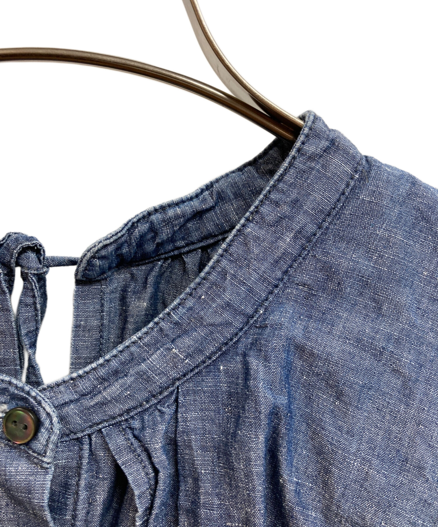 中古・古着通販】nest Robe (ネストローブ) コットンリネンダンガリー