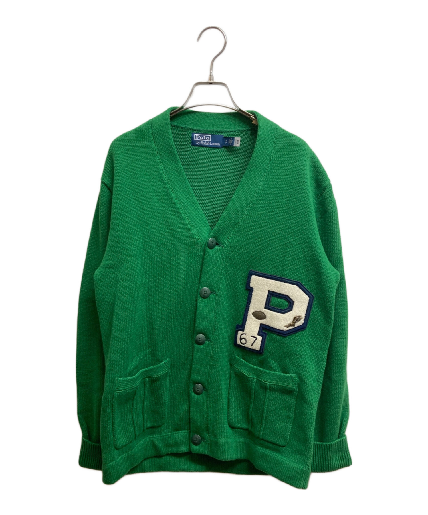 Polo by Ralph Lauren ダークグリーン カーディガン POLO RALPH LAUREN - POLO Ralph Lauren ポロ ラルフローレン